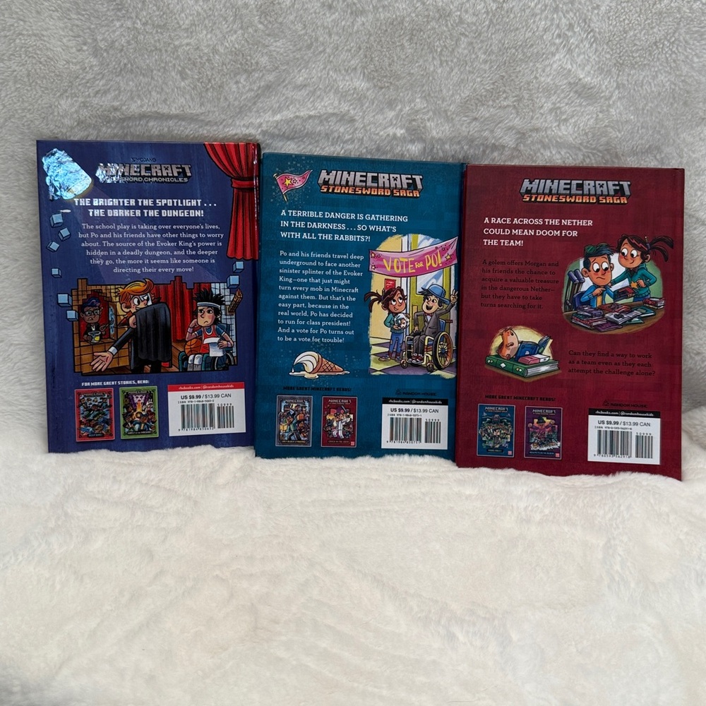 Minecraft 3 Book Set - Picture 2 of 8